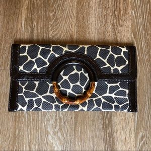 Animal Print Banana Republic Clutch